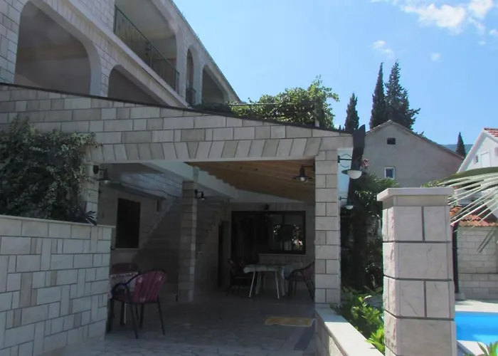 Family-friendly With Swimming Pool Trpanj, Peljesac - 15603 شقة تربانج